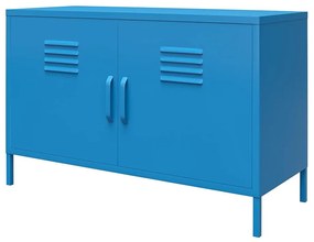 Armadietto in metallo blu , 100 x 64 cm Cache - Novogratz