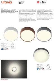 Redo 90494 - Plafoniera LED da esterno URANIA LED/10W/230V 3000K IP65 bianco