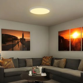 Plafoniera LED bagno con sensore 36W 230V IP44 4000K Ø42 cm + telecomando