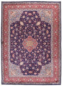 Sarouk Tappeto persiano 270x380 Blu (Iran) Annodato A Mano