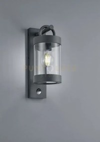 Sambesi applique da esterno lanterna con sensore di movimento metal...