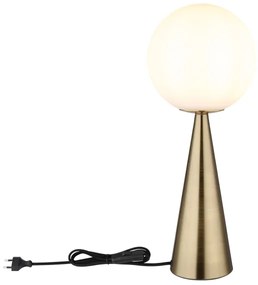 Globo 21031M - Lampada da tavolo PINPAL 1xE27/40W/230V ottone