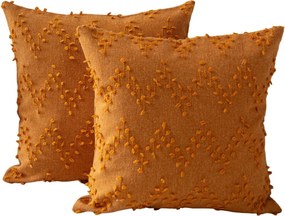 Federe decorative in set 2 pz 43x43 cm Tuffet – Mioli Decor