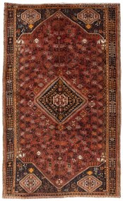 Shiraz Tappeto persiano 260x160 Rosso (Iran) Annodato A Mano