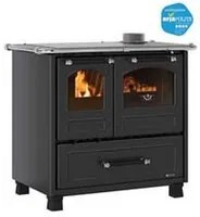 cucina a legna family 7,5 kw nero antracite modello 4,5 - misure cm.96,4x64,2x85,3h. - peso kg.125 fer367240