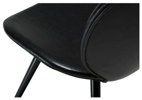 Sedia in similpelle nera Cloud - DAN-FORM Denmark