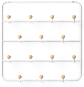 Appendiabiti in metallo bianco naturale 36 cm Estique - Umbra