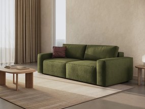 Divano letto Jodie 3 posti in bouclé Baloo – L247 cm