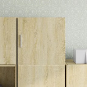 Mobile A Parete Rovere Sonoma 40x42,5x40 Cm Legno Multistrato /