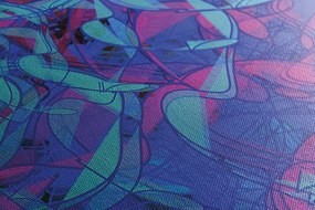 Quadro su tela – Astrazione moderna in design interessante