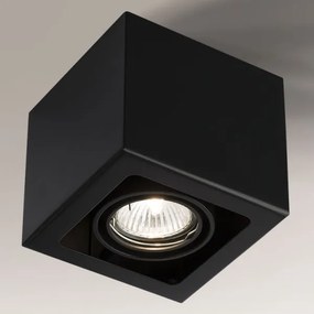 Shilo 1135 - Faretto AWA 1xGU10/15W/230V nero