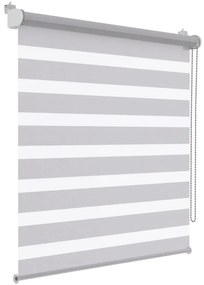 Tenda a rullo giorno / notte Orleans Velo grigio chiaro 55x250 cm