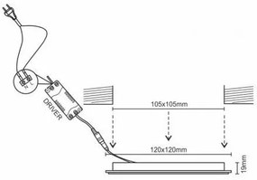 Lampada da incasso LED dimmerabile/6W/230V 3000-6500K Wi-Fi Tuya