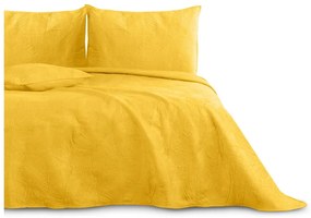 Copriletto arancione e giallo per letto matrimoniale 200x220 cm Palsha - AmeliaHome