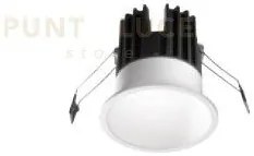 Duel faretto da incasso led bianco 15w 1170lm 3000k ip20 d.9cm