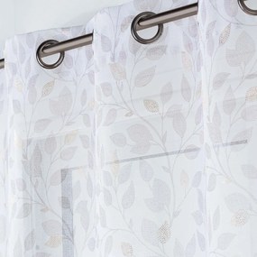 Tenda sottile bianca in voile 140x240 cm Duchesse – douceur d'intérieur