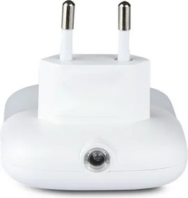 Luce notturna LED con sensore crepuscolare, 2xUSB, 0,45W, 230V, 4000K