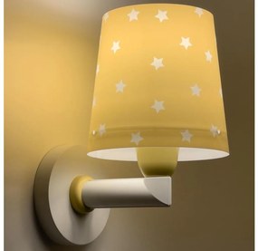 Dalber 82219A -  Applique per bambini STAR LIGHT 1xE27/60W/230V giallo