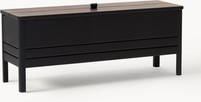 Panca in legno di quercia con vano contenitore A Line