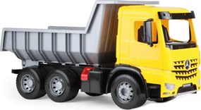 Camion ribaltabile Mercedes 66 cm giallo/grigio