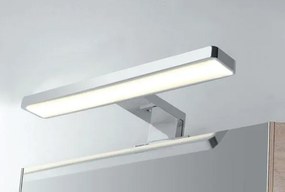 Applique led cruise cromo in acrilico e termoplastica 5,2w 440lm 40...