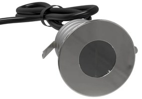 Faretto LED 3W, IP67, 10° Taglio di Luce, Professional Colore  Bianco Caldo 2.700K