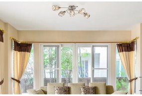 Globo 54356-5 - Lampadario a plafone KRIS 5xE14/40W/230V