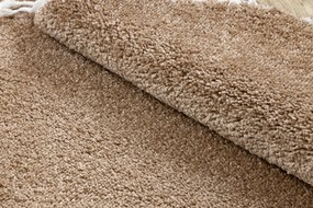 Tappeto BERBER 9000 cerchio beige Frange berbero marocchino shaggy