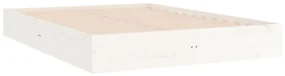 Giroletto bianco in legno massello 140x200 cm
