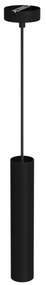 Lampadario a sospensione con filo RAITO 1xGU10/8W/230V nero