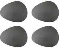 Set 4 tovagliette grigie Pebble Mikasa
