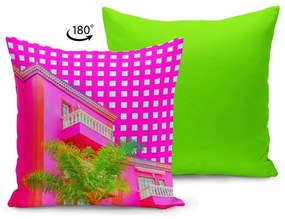 Cuscino con imbottitura Neo Pink, 43 x 43 cm - Kate Louise