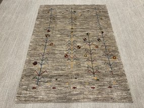 Gabbeh Tappeto 150 x 200 Rosso (Iran) Annodato A Mano
