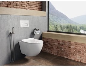 Ravak X070166 - Doccetta bidet a mano per installazione ad incasso, cromo lucido