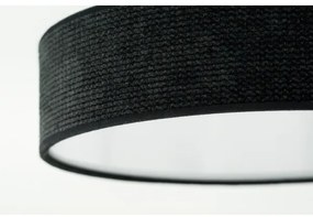 Duolla - Lampada LED da soffitto CORTINA LED/26W/230V Ø30 cm 4000K nero