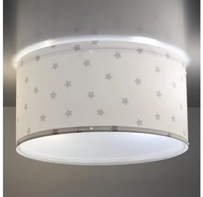 Dalber 82216B - Plafoniera per bambini STAR LIGHT 2xE27/60W/230V bianco