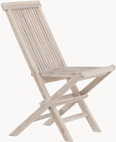 Set di 2 sedie da giardino in legno di teak Kenya