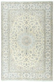 Nain Tappeto 200x290 Beige (Iran) Annodato A Mano