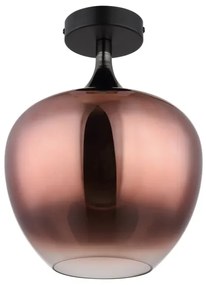 Globo 15548DG - Plafoniera MAXY 1xE27/40W/230V rame