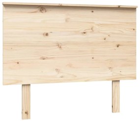 Testiera per letto 104x6x82,5 cm legno massello di pino