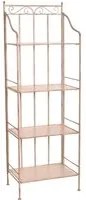 Scaffale Portavasi 4 Livelli 63x186x44 cm Ferro