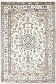 Nain Tappeto 200x300 Beige (Iran) Annodato A Mano