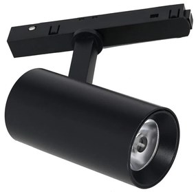 Faretto LED per binario MAGNETIC TRACK LED/10W/48V nero