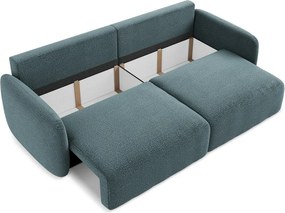 Divano turchese allungabile/con contenitore 238 cm Kalena – Makamii