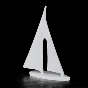 Decorazione da tavolo in resina, 28 cm, bianco