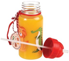 Bottiglia per bambini rossa in tritolo 500 ml Colourful Creatures – Rex London