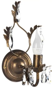 ONLI - Applique TERESA 1xE14/6W/230V bronzo