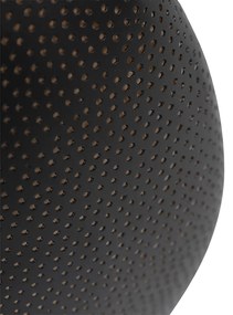 Lampada da soffitto intelligente nera e oro 40 cm incl. Wifi G95 - Radiance