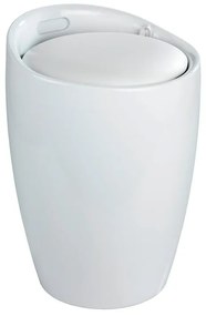 Cesta porta biancheria in abs bianco WENKO Candy 50 l