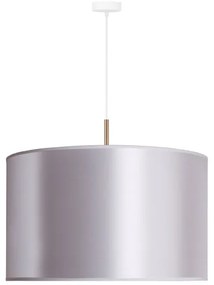 Duolla - Lampadario a sospensione con filo CANNES 1xE27/15W/230V diametro 50 cm argento/rame